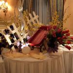 Table floral decor